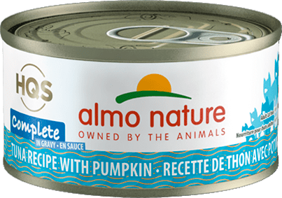 Almo Nature HQS Complete Tuna Recipe With Pumpkin In Gravy